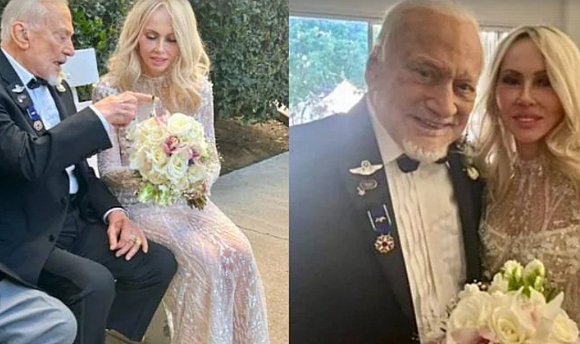 Astronot Aldrin, 93 yaşında evlendi