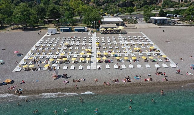 Belediye plajları 2022 yılında rekor kırdı