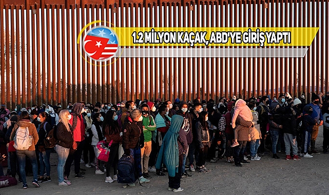 Biden Döneminde Kaçak Göçmen Sayısı Fırladı