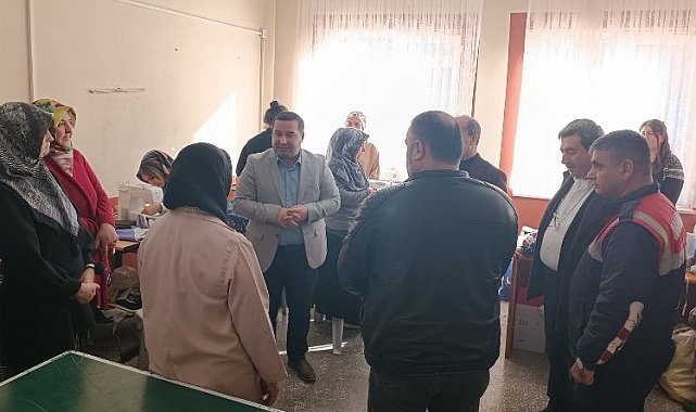 Bilecik Pazaryeri'nde dikiş nakış kursiyerlerine ziyaret