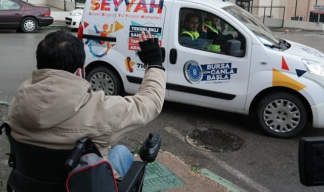 Bursa Büyükşehir'den 'engelsiz' mesai