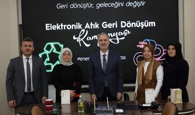 Bursa İnegöl'de 'elektronik atık'lar ödüllendirdi