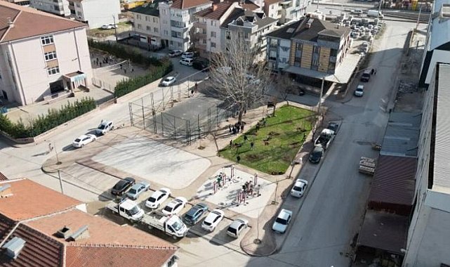 Bursa İnegöl'de eski parklar yenileniyor