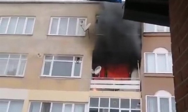 Bursa Karacabey'de korkutan yangın!