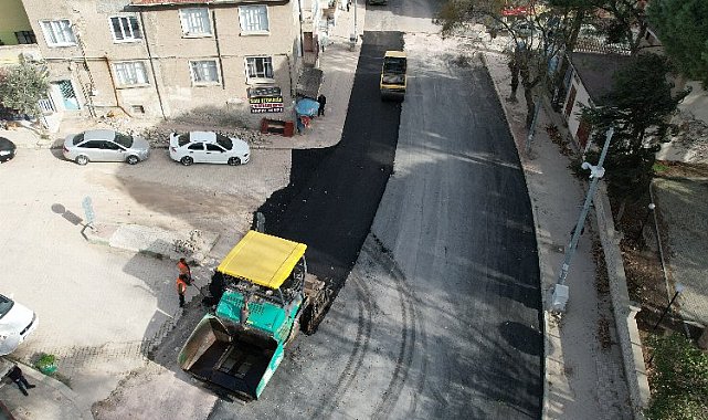 Bursa Mustafakemalpaşa'da sıra üstyapıda