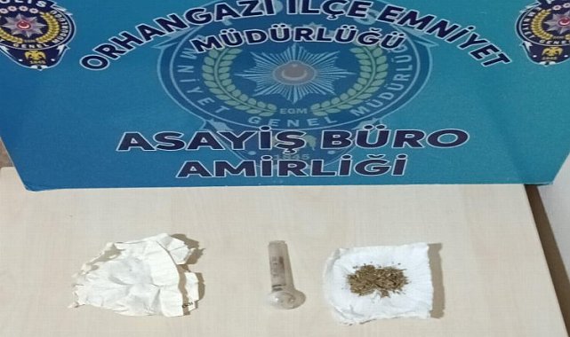 Bursa'da uyuşturucuya bir darbe daha