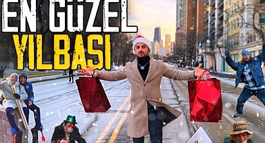 Chicago'da Türk Genci Evsizlere Noel Hediyesi Dağıttı