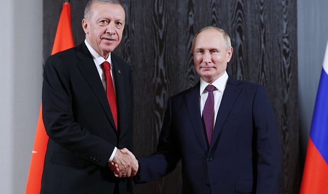 Cumhurbaşkanı Erdoğan Putin'le görüştü