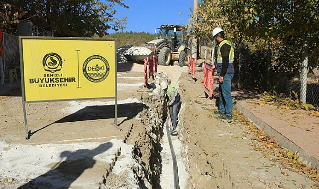 Denizli şantiyeye döndü! İçme suyu problemi tarih oluyor