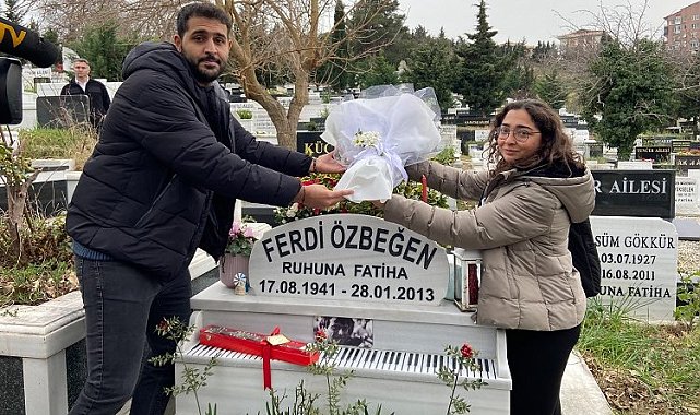 Ferdi Özbeğen unutulmadı