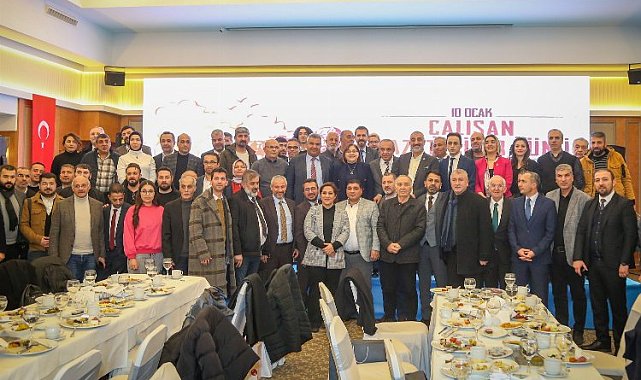 Gaziantep'te Başkan Şahin, gazetecilerle buluştu