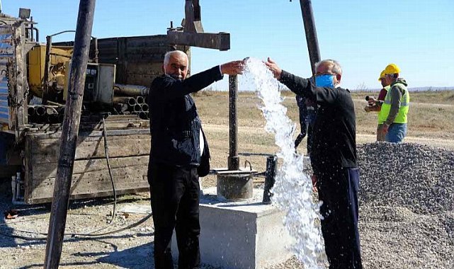 İki köy daha içme suyuna kavuştu