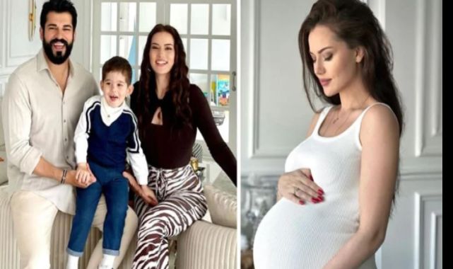 İşte Burak Özçivit ve Fahriye Evcen'in ikinci bebeği!