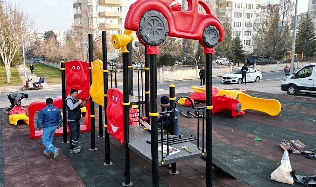 Kayseri Melikgazi'den 210 yeni park