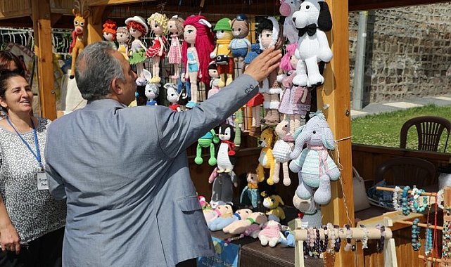 Kayseri Talas'ta Maharetli Eller'de 1 yıl heyecanı