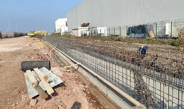 Kocaeli Başiskele'de 'U kanal' yapımı