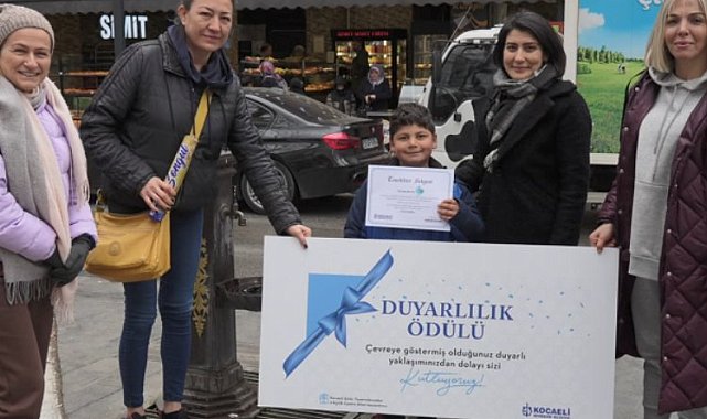 Kocaeli Büyükşehir 'su' deneyi