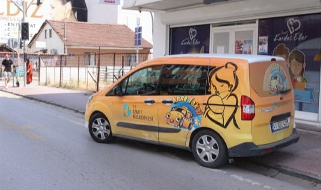 Kocaeli İzmit'te 'Anne Taksi' hizmetine