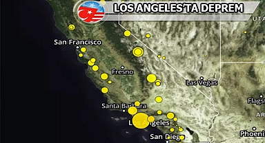 Los Angeles'ta 4.2 Şiddetinde Deprem