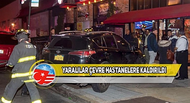 Manhattan'da Bara Dalan Araç 18 Kişiyi Yaraladı