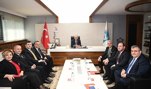 Memduh Büyükkılıç Cumhur İttifakı'nı ağırladı