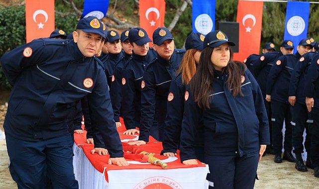 Muğla Büyükşehir'de itfaiye erleri yemin etti