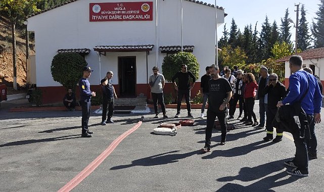 Muğla İtfaiyesi'nden 277 bin kişiye eğitim