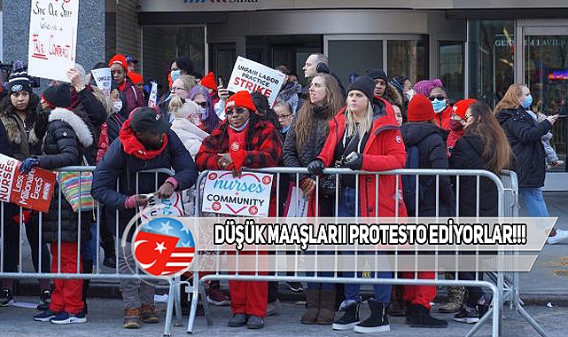 New York'ta Hemşireler Grevde!