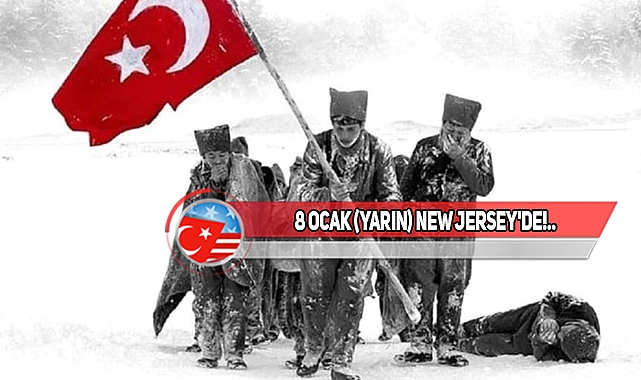 NJ'de Sarıkamış Şehitlerini Anma Yürüyüşü