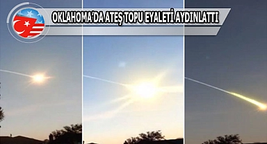 Oklahoma'ya Meteor Düştü