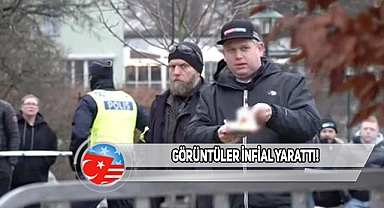 Türk Büyükelçiliği Önünde Kuran-ı Kerim Yaktı!