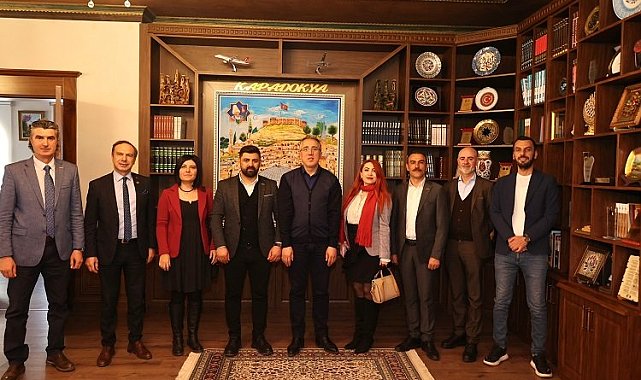 TÜRSAB yöneticilerinden Mehmet Savran'a ziyaret