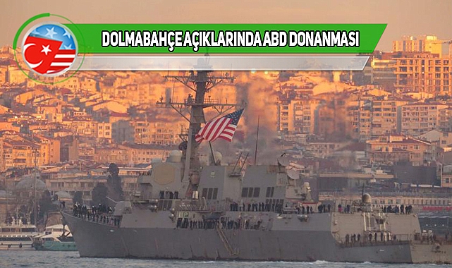 ABD Büyükelçisi Flake Boğaz'a Demirleyen ABD Gemisini Ziyaret Etti