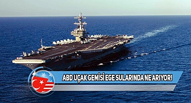 ABD’nin Yüzen Ordusu Ege’de!