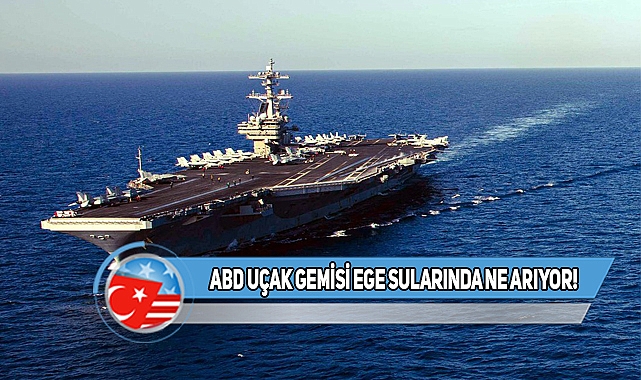 ABD’nin Yüzen Ordusu Ege’de!