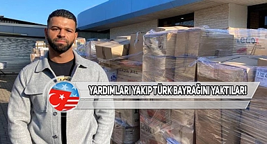 Almanya'da, Türkiye'ye Toplanan Yardım Kundaklandı