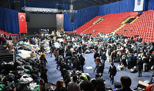 Başkent'te yardım seferberliği