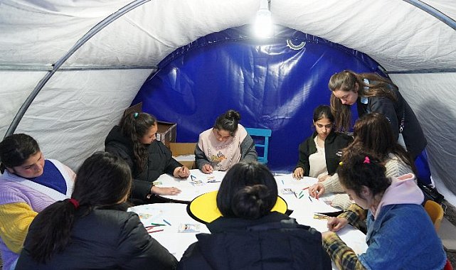 Beylikdüzü'nün İskenderun'daki Çadır Kent'i yeni nefes oldu