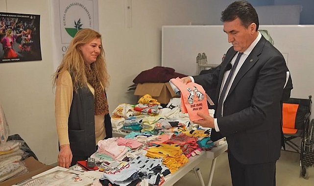 Bursa Osmangazi'de depremzedelere 'Sevgi Mağazası' kucak açıyor