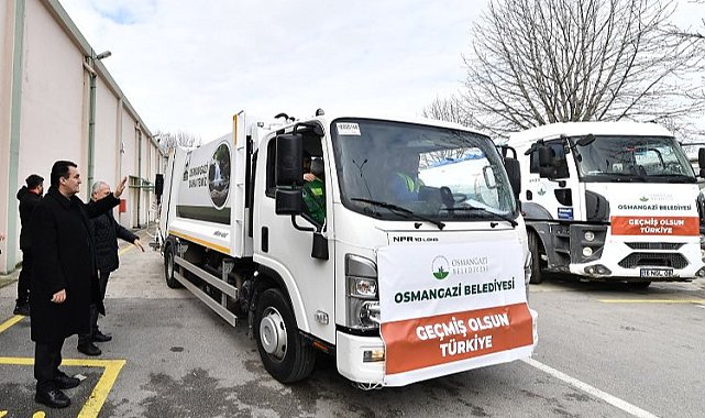 Bursa Osmangazi'nin depremzedelere yardımı sürüyor