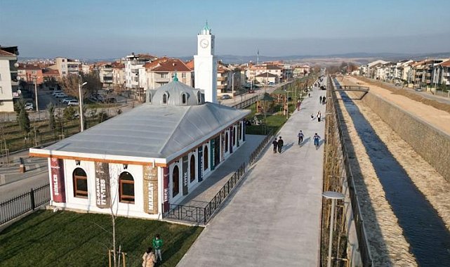 Bursa'da İnegöl'ün 4. Nöbetçi Kitaphanesi hizmete hazırlanıyor