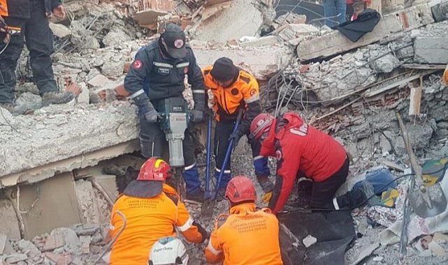 ÇAK ekibi deprem bölgesinde