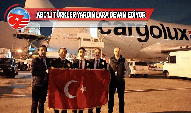 California'dan 60 Ton Yardım Daha Yola Çıktı