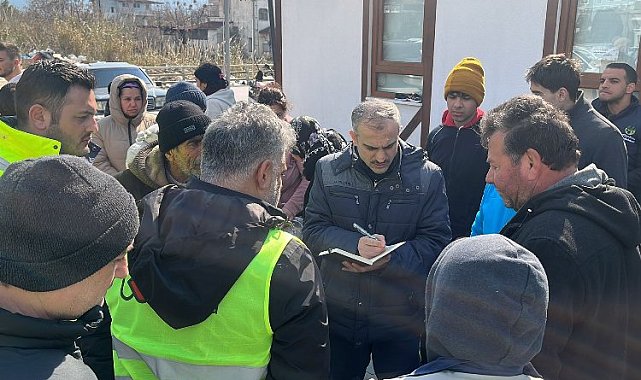 Çayırova Hatay'da yara sarıyor