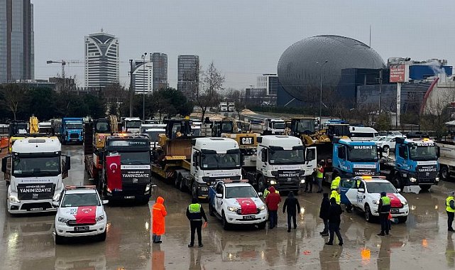 Deprem bölgesine Bursa'dan takviyeler sürüyor