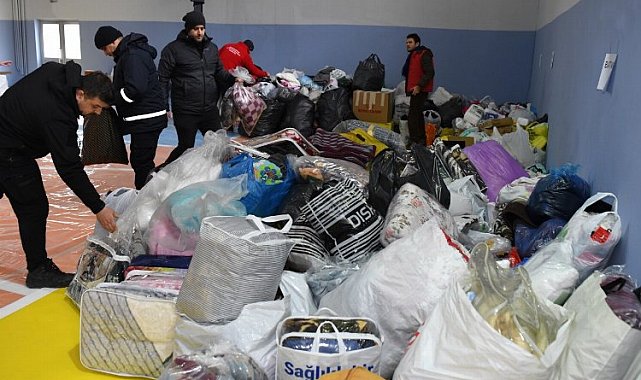 Edirne Keşan deprem bölgesi için tek yürek oldu