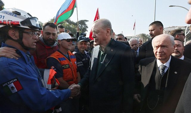 Erdoğan ve Bahçeli Hatay'da