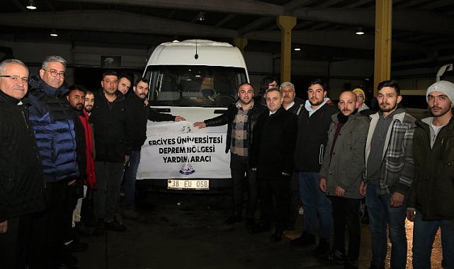 ERÜ'den deprem bölgesine konteyner mutfak