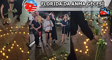 Florida'da Depremzedeler İçin Anma