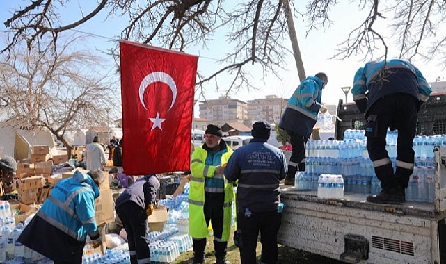 Gaziantep Nurdağı'nda yoğun mesai